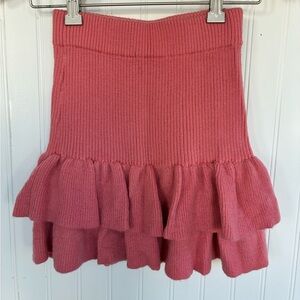 Misha & Puff Merino Block Party Skirt 6-7Y